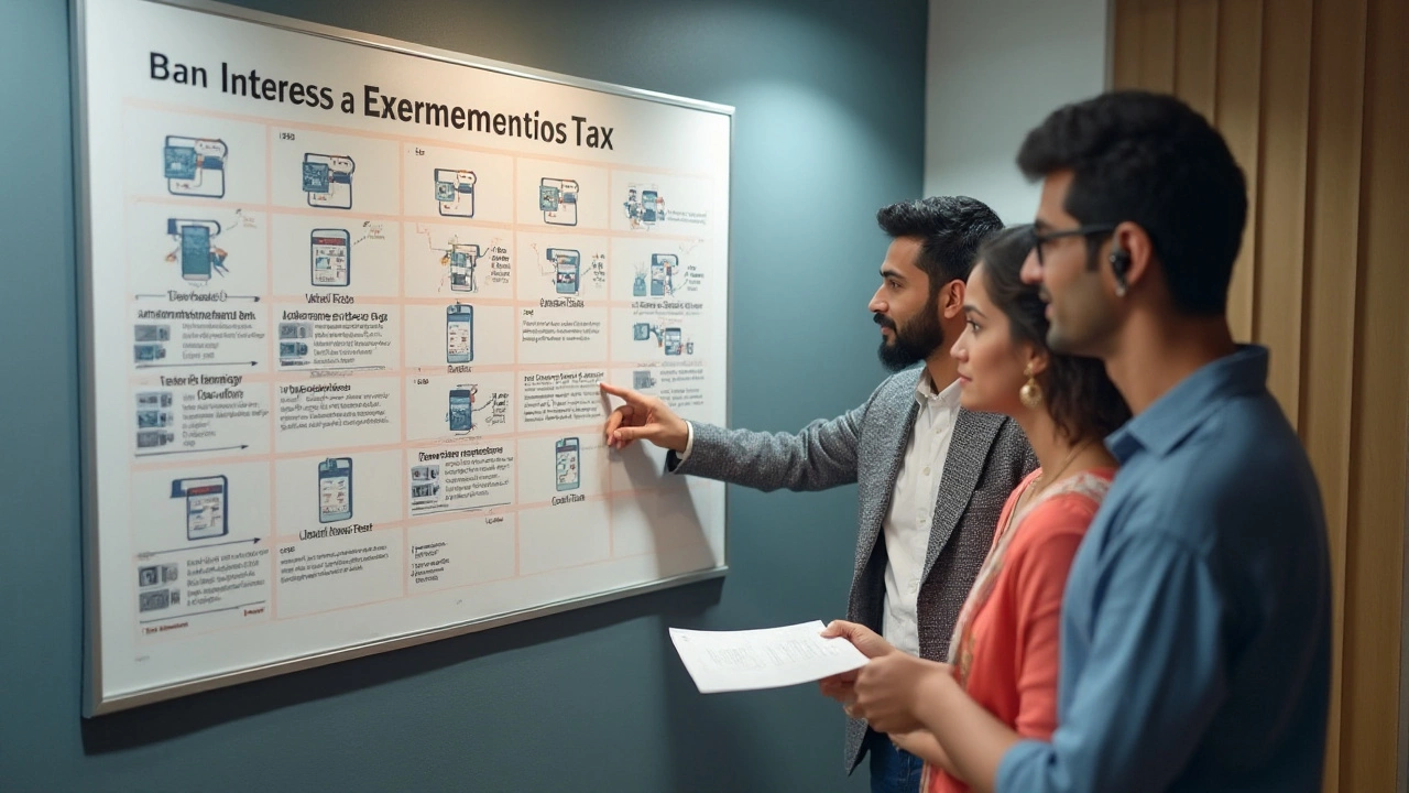 Calculating Tax-Free Interest in Beneficiary Accounts