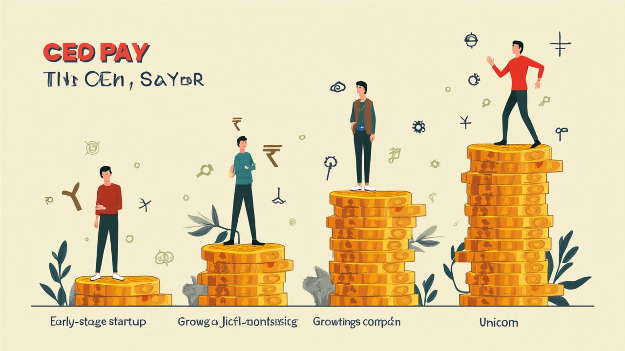 Insider Examples: CEO Salaries from India's Startup Scene