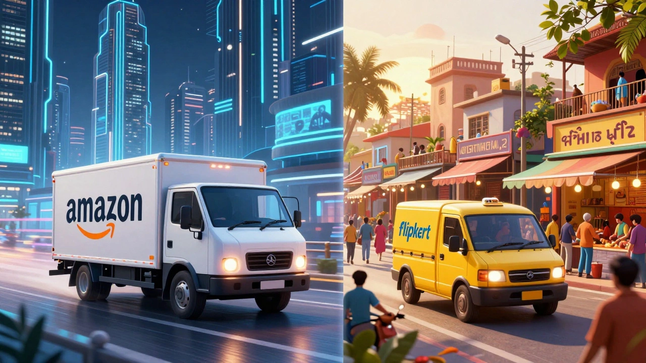 Who is the Biggest E-commerce in India? Amazon vs Flipkart Breakdown