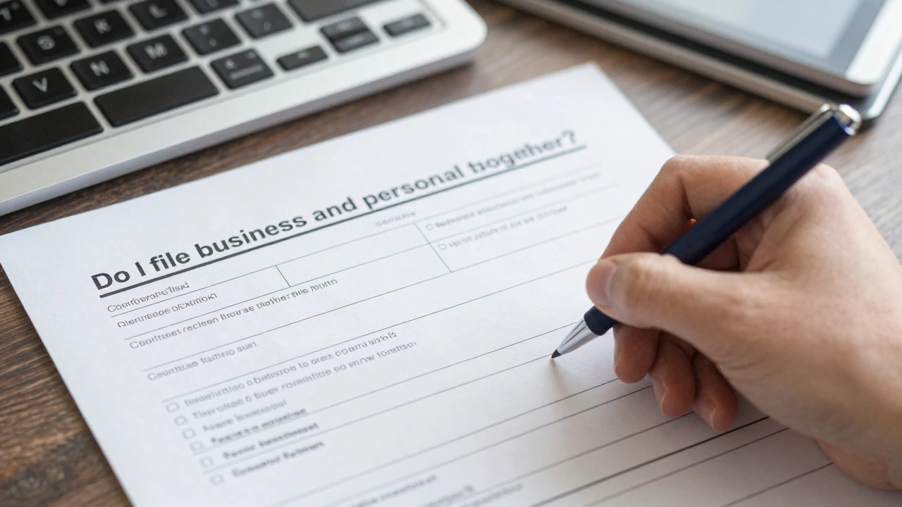 Do I File Business and Personal Taxes Together? The 2026 Guide